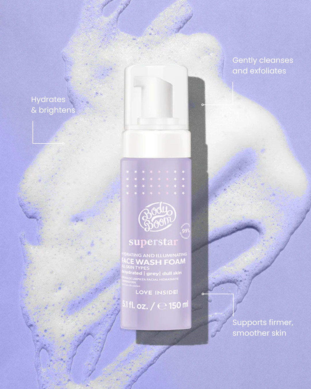Hydrating and Illuminating Face Wash