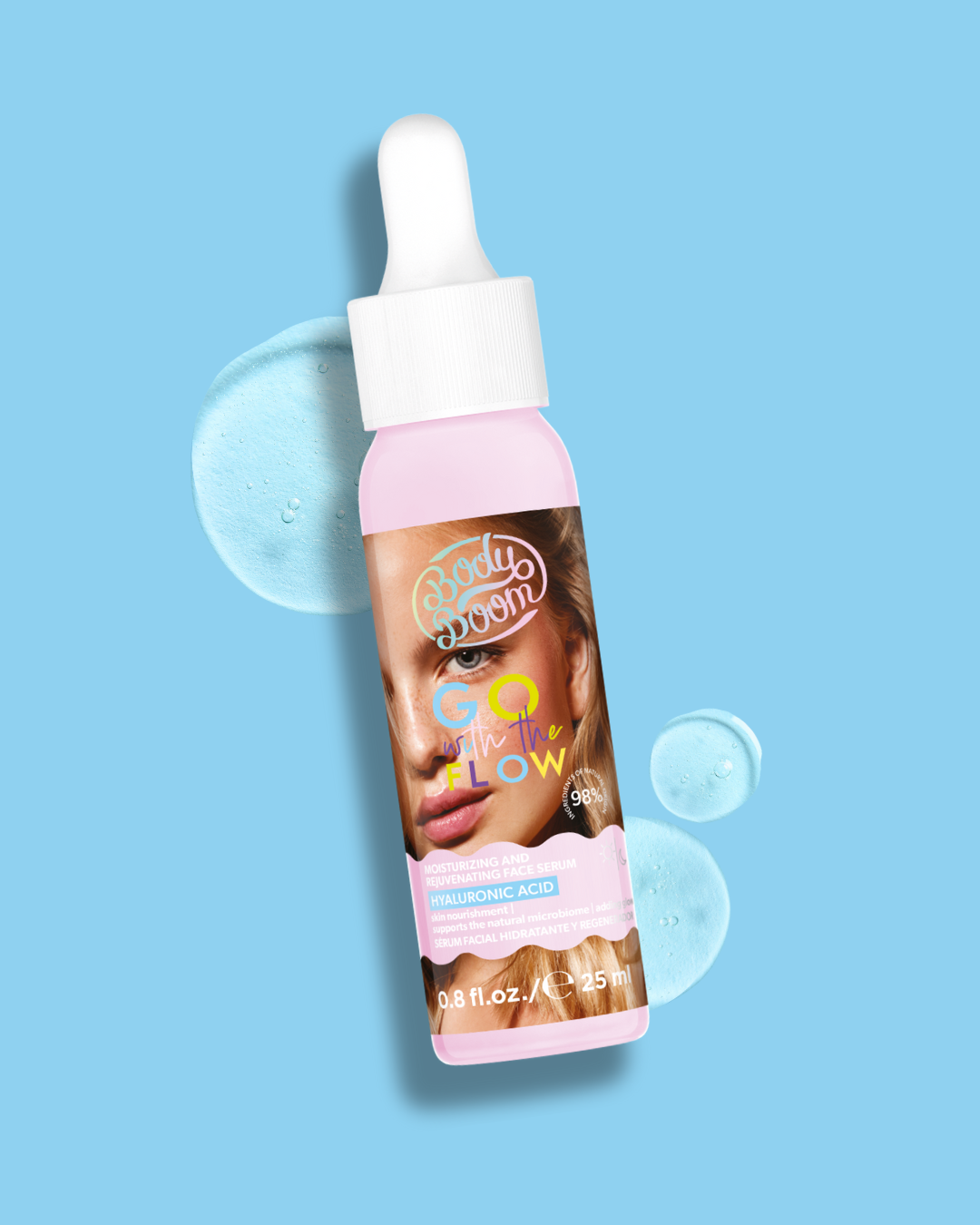 Moisturizing and Rejuvenating Face serum, Hyaluronic Acid