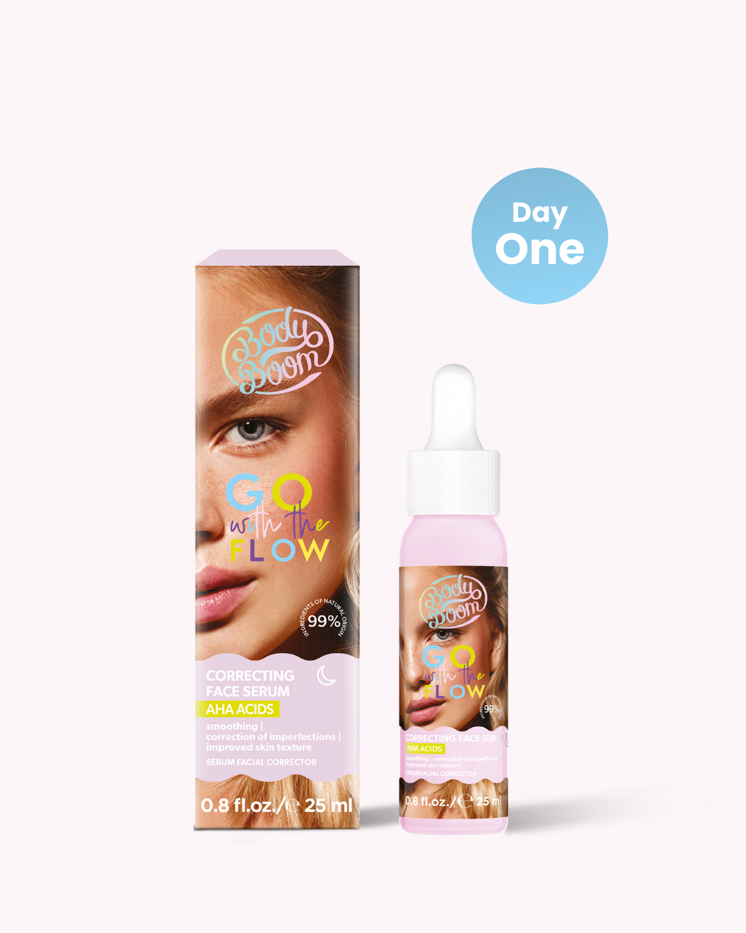 Correcting Face Serum - skin cycling day one