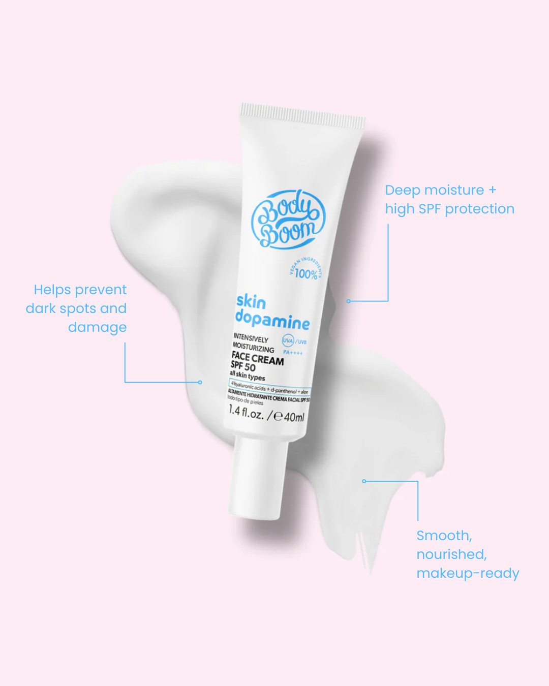 Skin Dopamine Intensely Moisturizing Face Cream with SPF 50