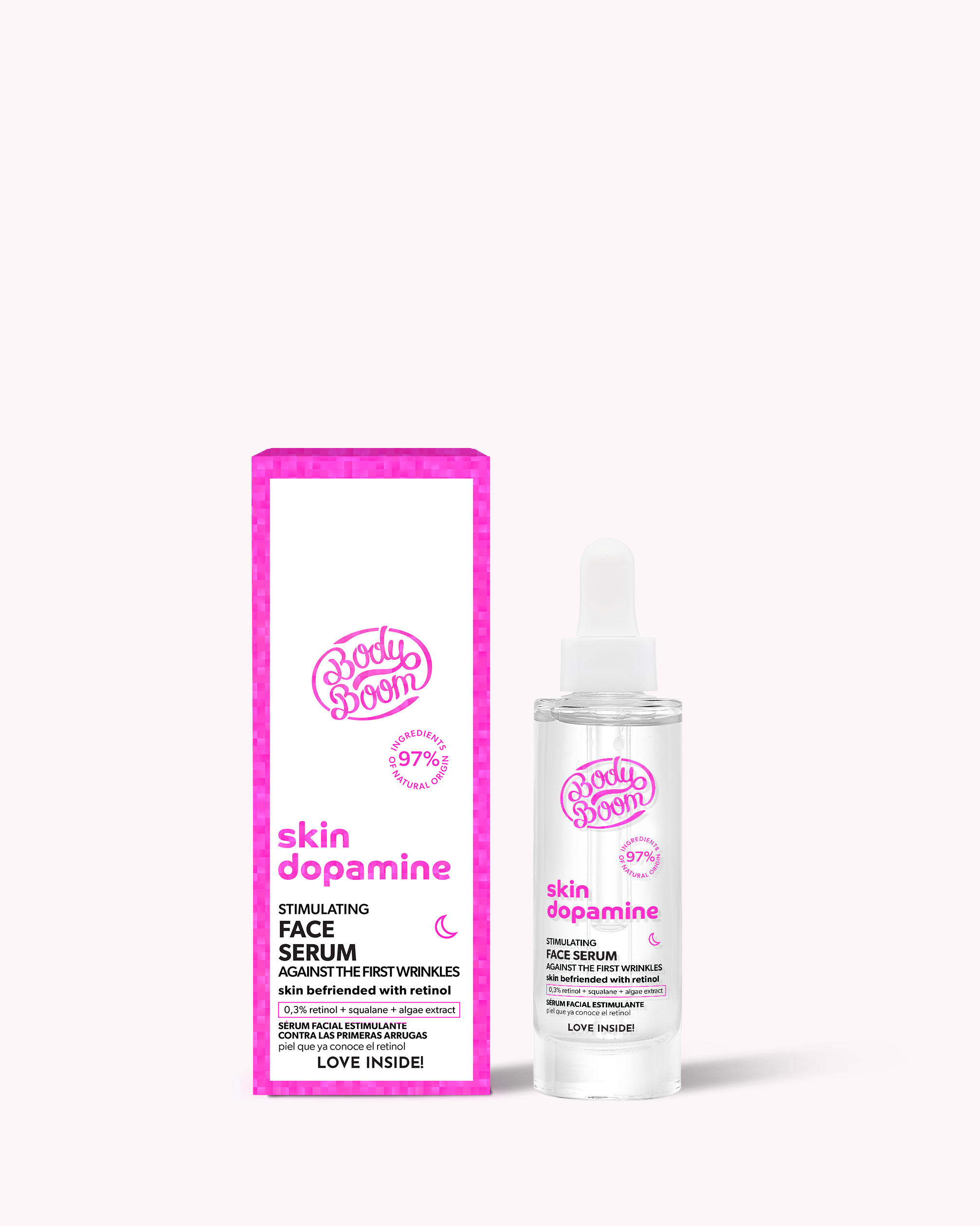 Stimulating Face Serum Against the First Wrinkles