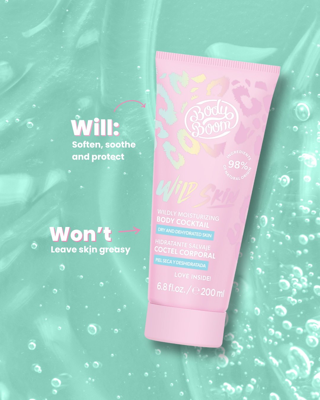 Wildly Moisturizing Body Cocktail for Dry and Dehydrated Skin