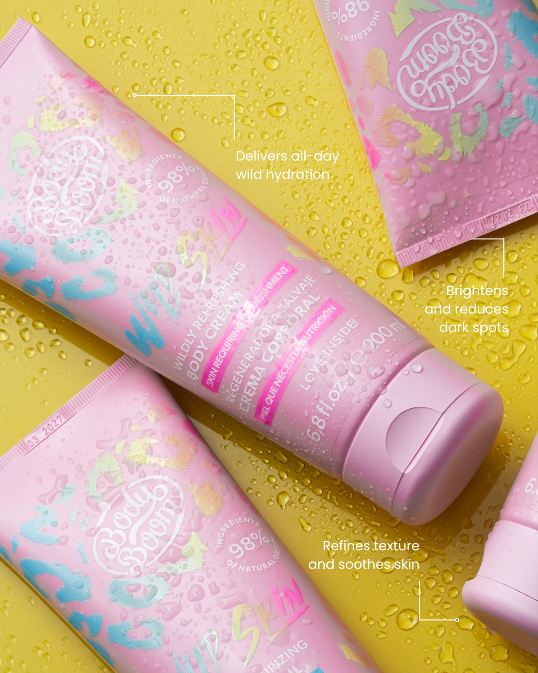 Wildly Refreshing Body Cream for Dry and Dehydrated Skin