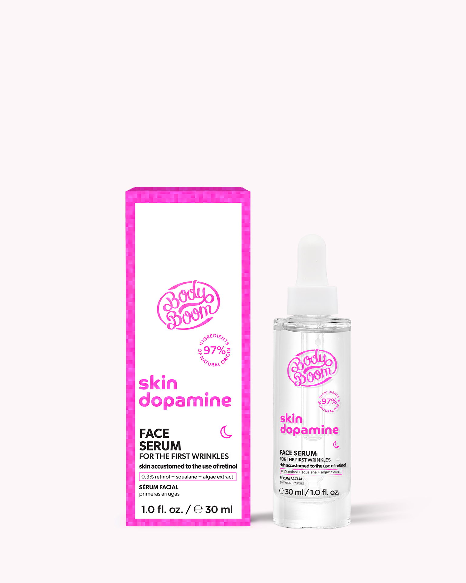 Stimulating Face Serum Against the First Wrinkles